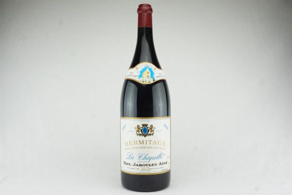 Hermitage La Chapelle Domaine   Paul Jaboulet A&icirc;n&eacute;   2001  - Asta IL SIGNIFICATO DELLA PASSIONE - Vini Pregiati e da Collezione - Associazione Nazionale - Case d'Asta italiane