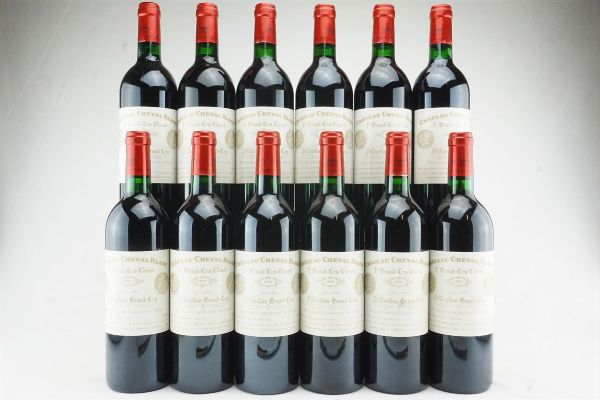 Ch&acirc;teau Cheval Blanc 1995  - Asta IL SIGNIFICATO DELLA PASSIONE - Vini Pregiati e da Collezione - Associazione Nazionale - Case d'Asta italiane
