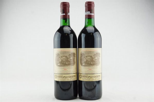 Ch&acirc;teau Lafite Rothschild 1990  - Asta IL SIGNIFICATO DELLA PASSIONE - Vini Pregiati e da Collezione - Associazione Nazionale - Case d'Asta italiane