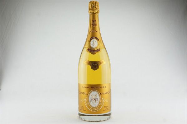 Cristal Louis Roederer 2002  - Asta IL SIGNIFICATO DELLA PASSIONE - Vini Pregiati e da Collezione - Associazione Nazionale - Case d'Asta italiane