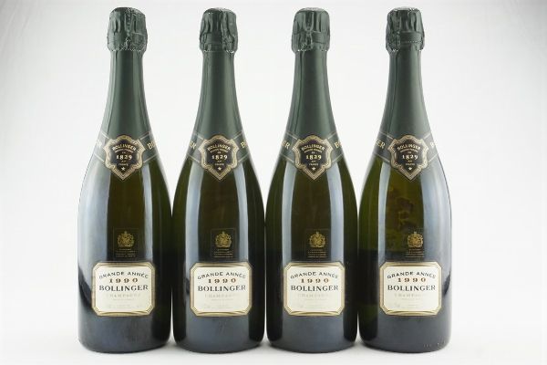 Bollinger La Grande Ann&eacute;e 1990  - Asta IL SIGNIFICATO DELLA PASSIONE - Vini Pregiati e da Collezione - Associazione Nazionale - Case d'Asta italiane