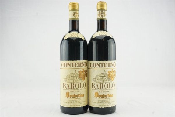 Barolo Monfortino Riserva Giacomo Conterno  - Asta IL SIGNIFICATO DELLA PASSIONE - Vini Pregiati e da Collezione - Associazione Nazionale - Case d'Asta italiane