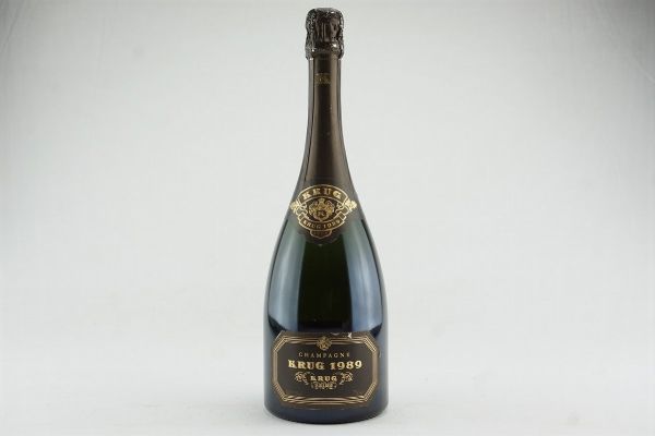 Krug 1989  - Asta IL SIGNIFICATO DELLA PASSIONE - Vini Pregiati e da Collezione - Associazione Nazionale - Case d'Asta italiane
