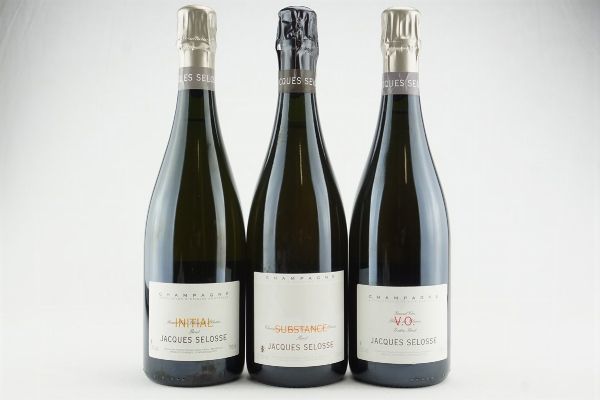 Selezione Jacques Selosse  - Asta IL SIGNIFICATO DELLA PASSIONE - Vini Pregiati e da Collezione - Associazione Nazionale - Case d'Asta italiane