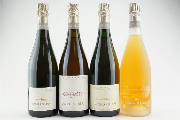 Selezione Jacques Selosse  - Asta IL SIGNIFICATO DELLA PASSIONE - Vini Pregiati e da Collezione - Associazione Nazionale - Case d'Asta italiane