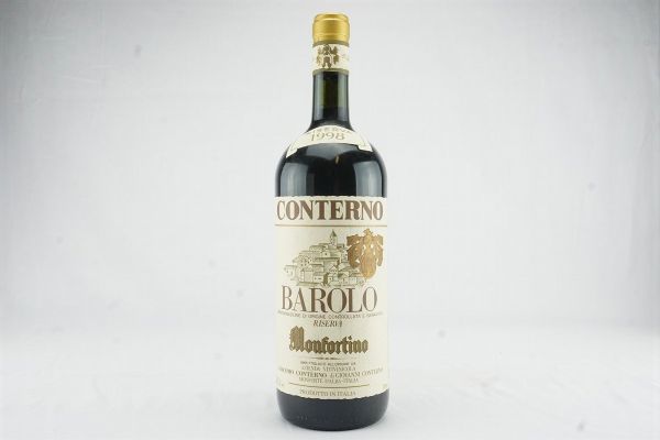 Barolo Monfortino Riserva Giacomo Conterno 1998  - Asta IL SIGNIFICATO DELLA PASSIONE - Vini Pregiati e da Collezione - Associazione Nazionale - Case d'Asta italiane