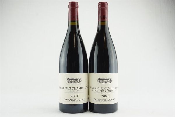 Selezione Domaine Dujac 2003  - Asta IL SIGNIFICATO DELLA PASSIONE - Vini Pregiati e da Collezione - Associazione Nazionale - Case d'Asta italiane