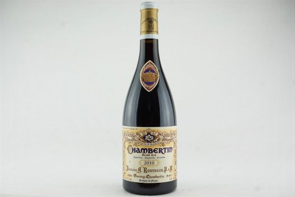 Chambertin Domaine Armand Rousseau 2010  - Asta IL SIGNIFICATO DELLA PASSIONE - Vini Pregiati e da Collezione - Associazione Nazionale - Case d'Asta italiane