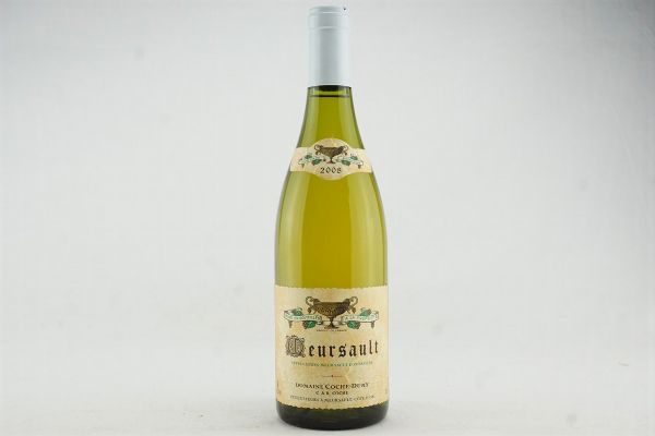 Meursault Domaine J.-F. Coche Dury 2008  - Asta IL SIGNIFICATO DELLA PASSIONE - Vini Pregiati e da Collezione - Associazione Nazionale - Case d'Asta italiane