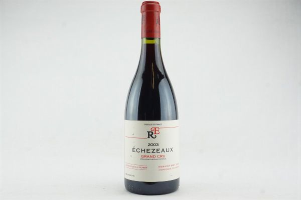 Échézeaux Domaine Rene Engel 2003  - Asta IL SIGNIFICATO DELLA PASSIONE - Vini Pregiati e da Collezione - Associazione Nazionale - Case d'Asta italiane