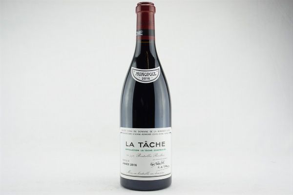 La Tâche Domaine de la Romanée Conti 2016  - Asta IL SIGNIFICATO DELLA PASSIONE - Vini Pregiati e da Collezione - Associazione Nazionale - Case d'Asta italiane