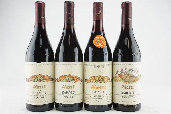 Selezione Barolo Vietti  - Asta IL SIGNIFICATO DELLA PASSIONE - Vini Pregiati e da Collezione - Associazione Nazionale - Case d'Asta italiane