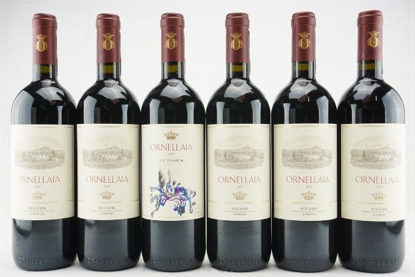 Ornellaia 2019  - Asta IL SIGNIFICATO DELLA PASSIONE - Vini Pregiati e da Collezione - Associazione Nazionale - Case d'Asta italiane