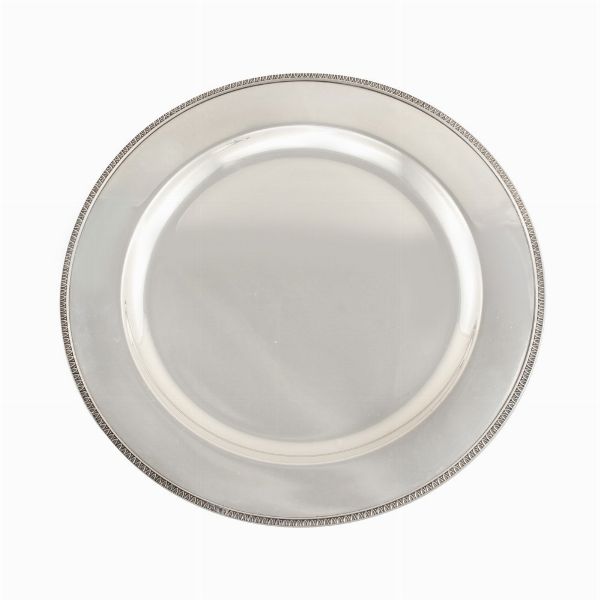 NOVE SOTTOPIATTI  - Asta Gioielli importanti, argenti e objets de Vertu - Associazione Nazionale - Case d'Asta italiane