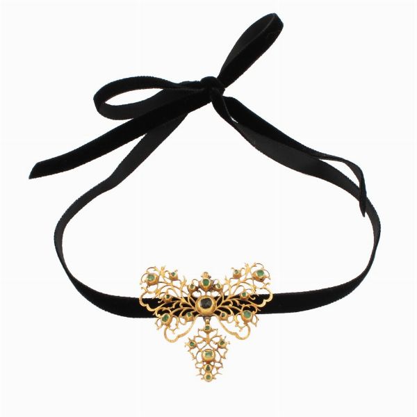 �PLAQUE DE COU�  - Asta Gioielli importanti, argenti e objets de Vertu - Associazione Nazionale - Case d'Asta italiane