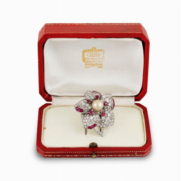SPILLA, MONTURE CARTIER  - Asta Gioielli importanti, argenti e objets de Vertu - Associazione Nazionale - Case d'Asta italiane