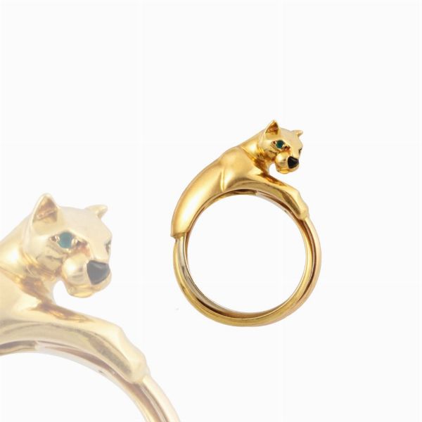 CARTIER : ANELLO, CARTIER “Panthère”  - Asta Gioielli importanti, argenti e objets de Vertu - Associazione Nazionale - Case d'Asta italiane