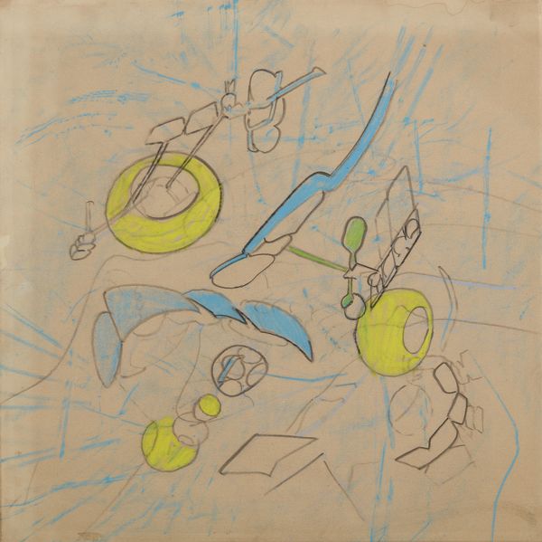 MATTA ROBERTO SEBASTIAN ANTONIO (1911 - 2002) : Senza titolo.  - Asta Asta 403 | ARTE MODERNA E CONTEMPORANEA Online - Associazione Nazionale - Case d'Asta italiane