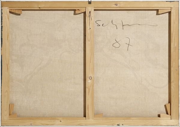 SCHIFANO MARIO (1934 - 1998) : Vulcano.  - Asta Asta 403 | ARTE MODERNA E CONTEMPORANEA Online - Associazione Nazionale - Case d'Asta italiane