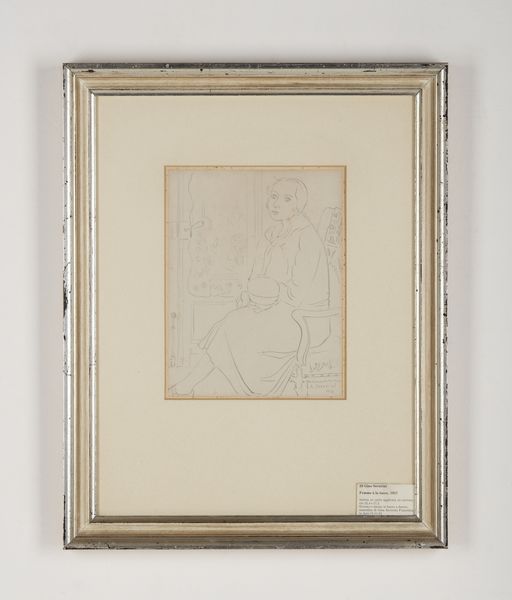 SEVERINI GINO (1883 - 1966) : Femme � la tasse.  - Asta Asta 403 | ARTE MODERNA E CONTEMPORANEA Online - Associazione Nazionale - Case d'Asta italiane