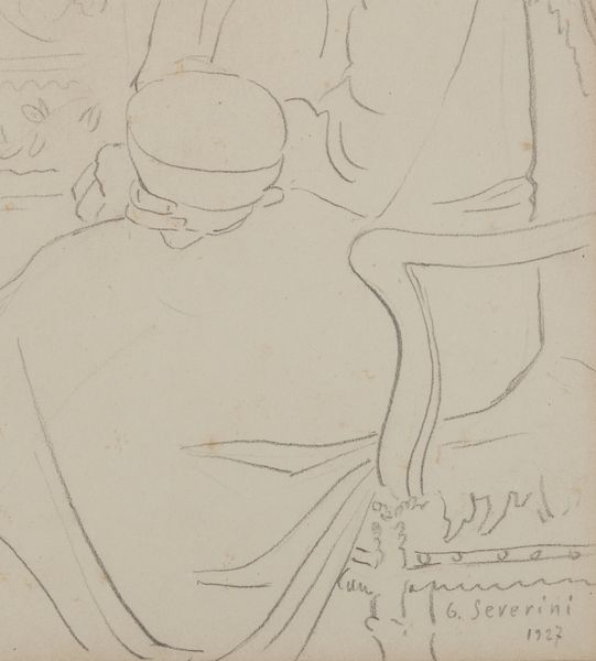 SEVERINI GINO (1883 - 1966) : Femme � la tasse.  - Asta Asta 403 | ARTE MODERNA E CONTEMPORANEA Online - Associazione Nazionale - Case d'Asta italiane