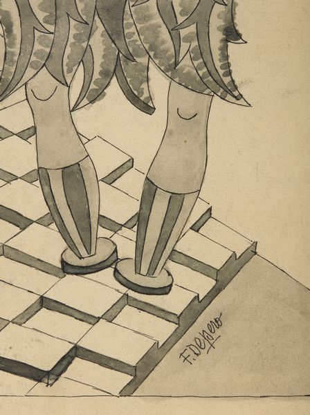 DEPERO FORTUNATO (1892 - 1960) : Ballerina floreale.  - Asta Asta 403 | ARTE MODERNA E CONTEMPORANEA Online - Associazione Nazionale - Case d'Asta italiane