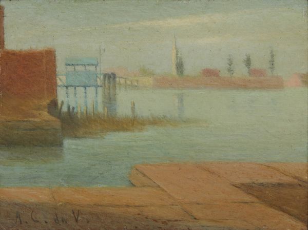 CALDERARA ANTONIO (1903 - 1978) : Il campanile di Mazzorbo.  - Asta Asta 403 | ARTE MODERNA E CONTEMPORANEA Online - Associazione Nazionale - Case d'Asta italiane