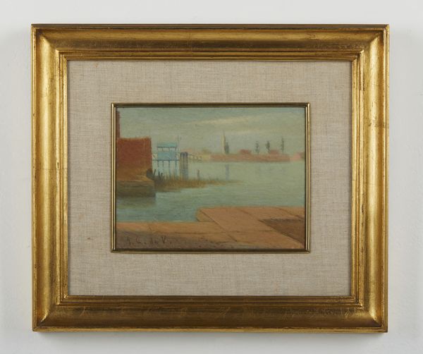 CALDERARA ANTONIO (1903 - 1978) : Il campanile di Mazzorbo.  - Asta Asta 403 | ARTE MODERNA E CONTEMPORANEA Online - Associazione Nazionale - Case d'Asta italiane