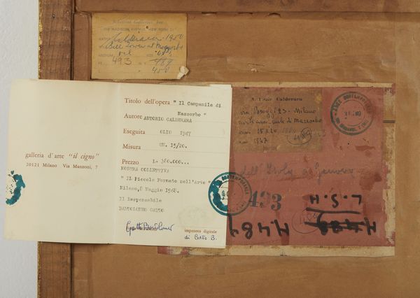 CALDERARA ANTONIO (1903 - 1978) : Il campanile di Mazzorbo.  - Asta Asta 403 | ARTE MODERNA E CONTEMPORANEA Online - Associazione Nazionale - Case d'Asta italiane