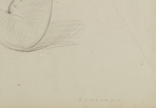 CASORATI FELICE (1883 - 1963) : Nudino seduto.  - Asta Asta 403 | ARTE MODERNA E CONTEMPORANEA Online - Associazione Nazionale - Case d'Asta italiane