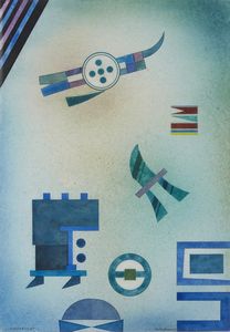 HOFFMANN OTTO  (1907 - 1996) - Schwebend.