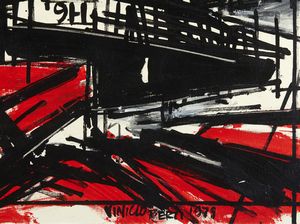 BERTI VINICIO (1921 - 1991) : Costruzione positiva AH.  - Asta Asta 403 | ARTE MODERNA E CONTEMPORANEA Online - Associazione Nazionale - Case d'Asta italiane