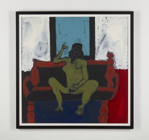 FESTA TANO (1938 - 1988) : Blocco rosso n� 5.  - Asta Asta 403 | ARTE MODERNA E CONTEMPORANEA Online - Associazione Nazionale - Case d'Asta italiane