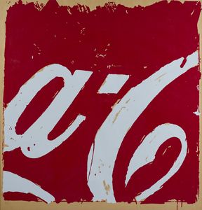 SCHIFANO MARIO (1934 - 1998) - Coca-cola.