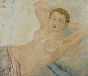 DEL BON ANGELO (1898 - 1952) - Donna insonne.
