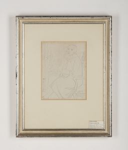 SEVERINI GINO (1883 - 1966) : Femme � la tasse.  - Asta Asta 403 | ARTE MODERNA E CONTEMPORANEA Online - Associazione Nazionale - Case d'Asta italiane