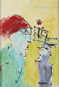 ROGNONI FRANCO (1913 - 1999) - Senza titolo.