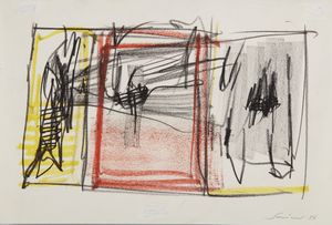 SCANAVINO EMILIO (1922 - 1986) - Senza titolo.