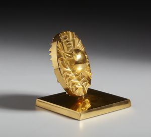 POMODORO ARNALDO (n. 1926) : Disco per B.S.I.  - Asta Asta 403 | ARTE MODERNA E CONTEMPORANEA Online - Associazione Nazionale - Case d'Asta italiane