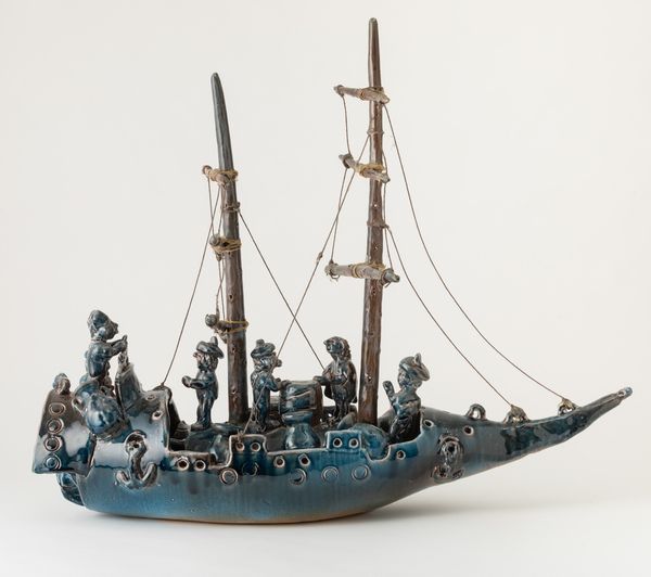 Silvana Priametto : Silvana Priametto, Ceramiche San Giorgio, Albissola, secolo XX  - Asta Antiquariato Aprile - Associazione Nazionale - Case d'Asta italiane