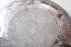 Otto coppette in metallo argentato, Broggi Milano  - Asta Antiquariato Aprile - Associazione Nazionale - Case d'Asta italiane