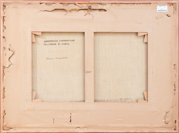 Mirko Basaldella : Composizione  - Asta Arte moderna e contemporanea - Associazione Nazionale - Case d'Asta italiane