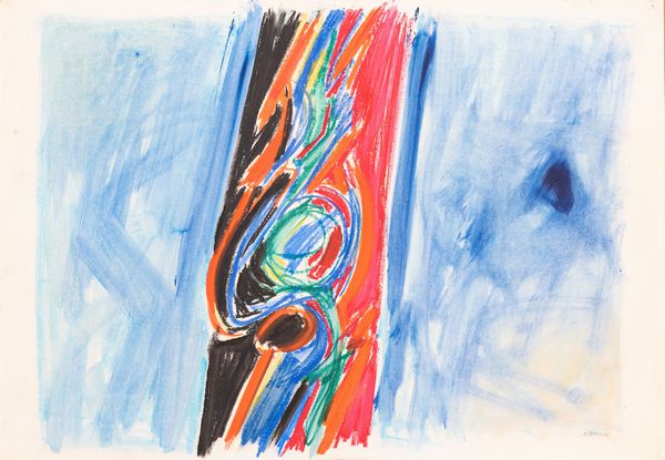 SAVERIO RAMPIN : senza titolo  - Asta Arte moderna e contemporanea - Associazione Nazionale - Case d'Asta italiane