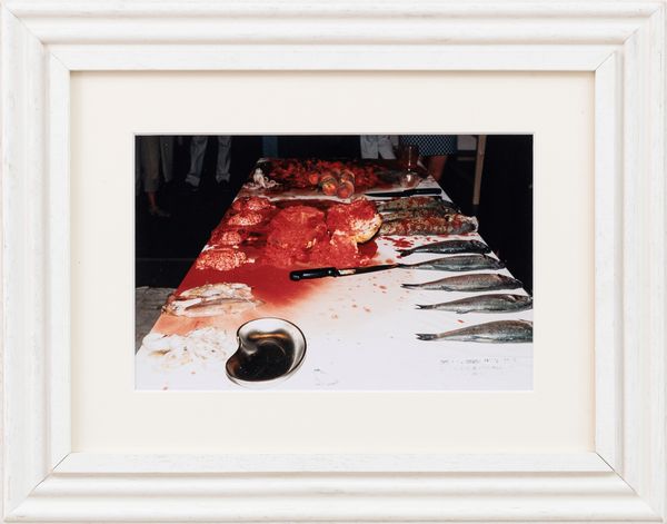 Hermann Nitsch : Santa Lucia 77. Blut. Opfer. Operation.  - Asta Arte moderna e contemporanea - Associazione Nazionale - Case d'Asta italiane
