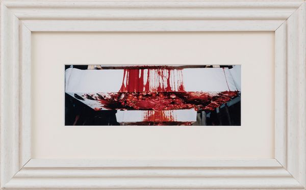 Hermann Nitsch : Santa Lucia 77. Blut. Opfer. Operation.  - Asta Arte moderna e contemporanea - Associazione Nazionale - Case d'Asta italiane