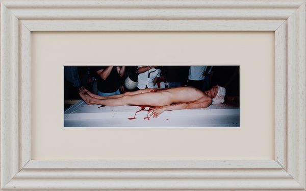 Hermann Nitsch : Santa Lucia 77. Blut. Opfer. Operation.  - Asta Arte moderna e contemporanea - Associazione Nazionale - Case d'Asta italiane