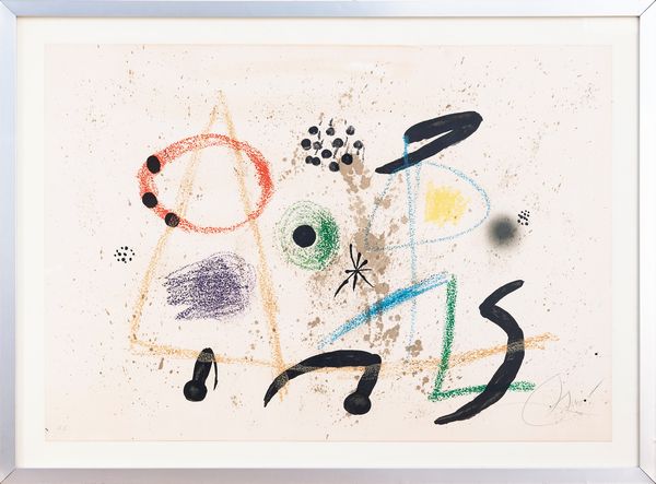 JOAN MIRO' : Maravillas con variaci�nes acrosticas en el jardin de Mir�  - Asta Arte moderna e contemporanea - Associazione Nazionale - Case d'Asta italiane