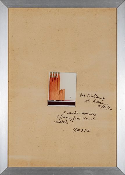 RAYMOND  HAINS : Saffa  - Asta Arte moderna e contemporanea - Associazione Nazionale - Case d'Asta italiane