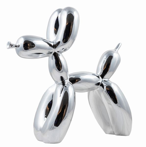 JEFF  KOONS (After) : Balloon Dog (SIlver)  - Asta Arte moderna e contemporanea - Associazione Nazionale - Case d'Asta italiane