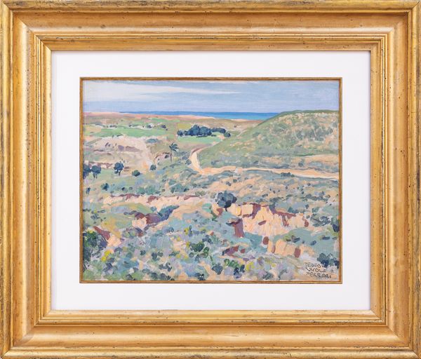 TEODORO WOLF FERRARI : Colline verso Tripoli  - Asta Arte moderna e contemporanea - Associazione Nazionale - Case d'Asta italiane